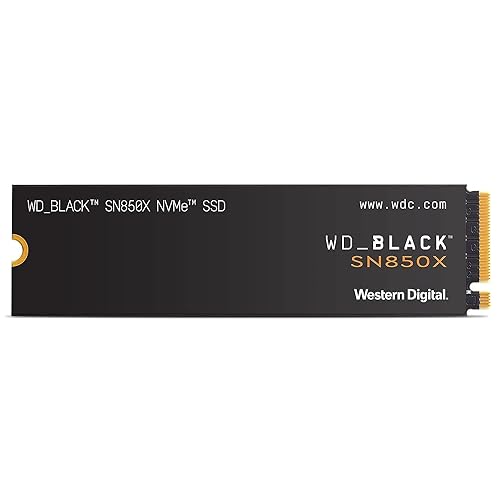 Western Digital Black SN850X M.2 1000 GB PCI Express 4.0 NVMe ?WDS100T2X0E